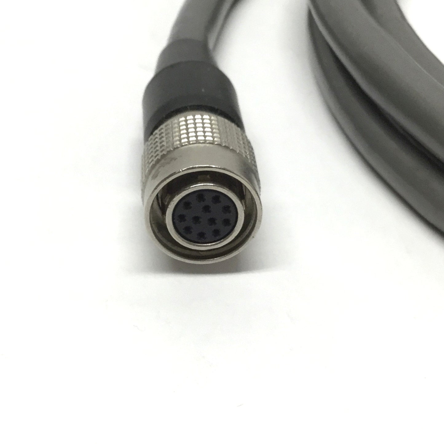 Used Datalogic 606-0673-02 Power and I/O Camera Cable, 12-Pin to DB15 Male, 2 Meters