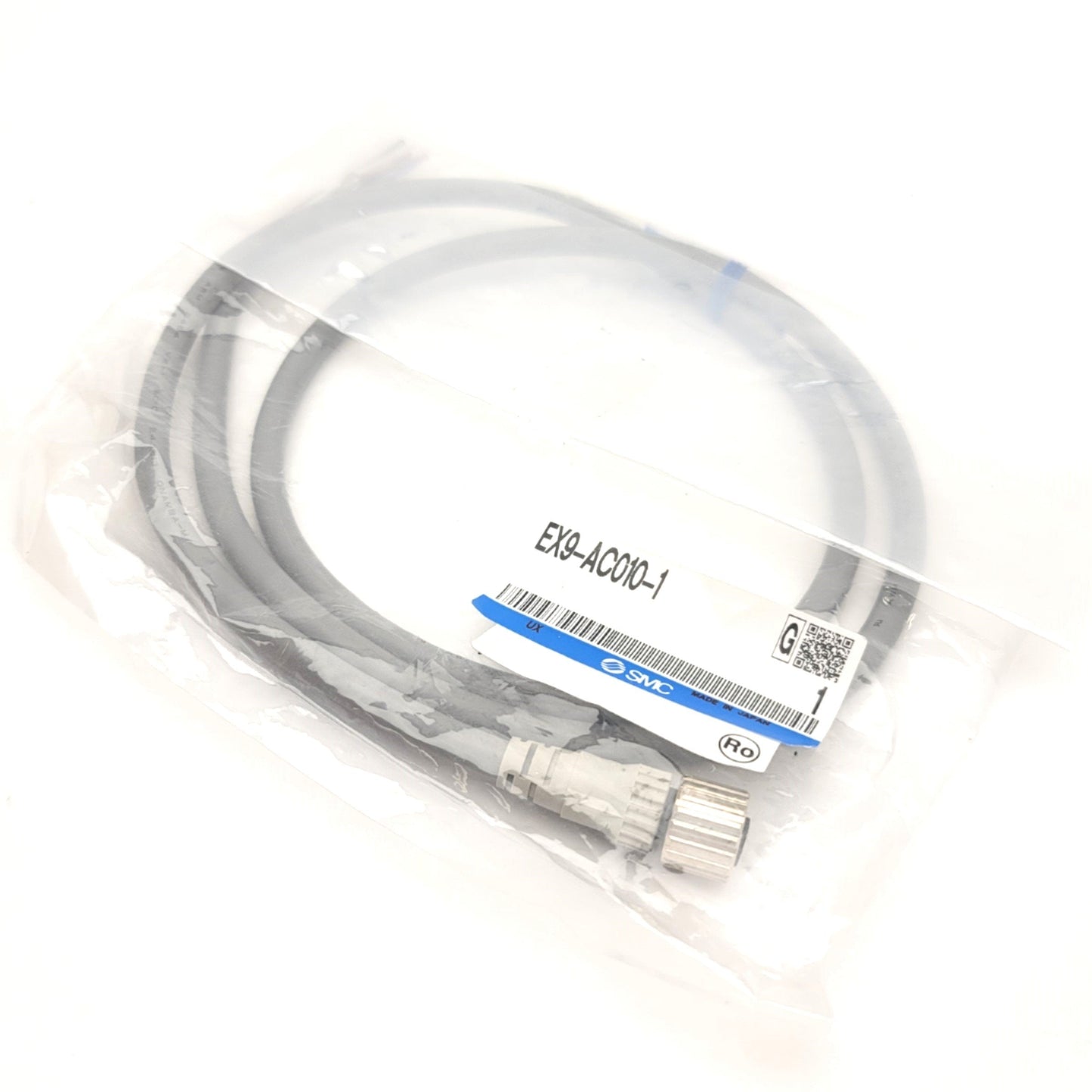 New SMC EX9-AC010-1 Connector Cable For EX300 Serial Interface Units, 1 Meter, M12