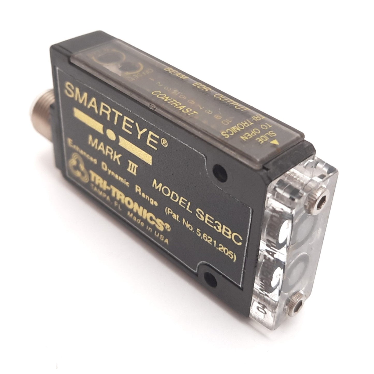 Used Tri-Tronics SE3BC Smarteye Mark III Photoelectric Sensor, 12-24VDC, PNP/NPN