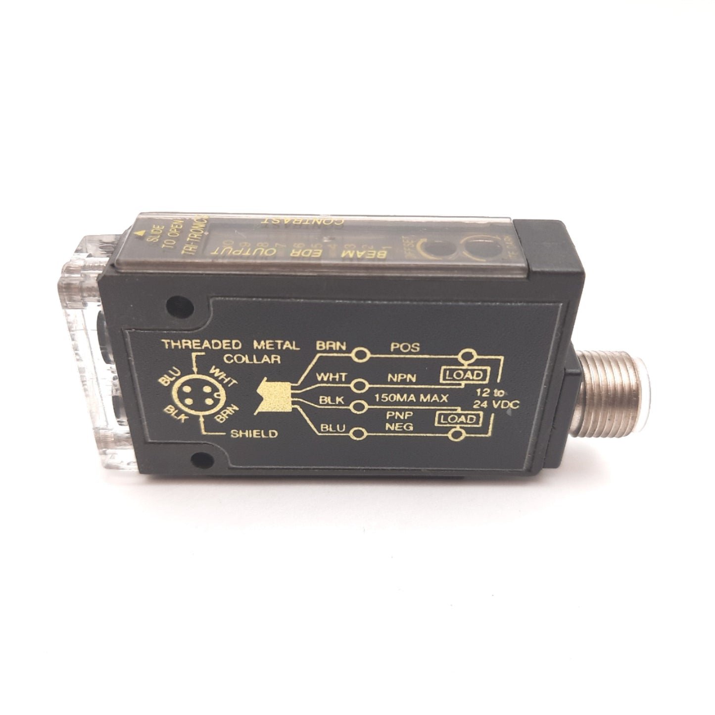 Used Tri-Tronics SE3BC Smarteye Mark III Photoelectric Sensor, 12-24VDC, PNP/NPN