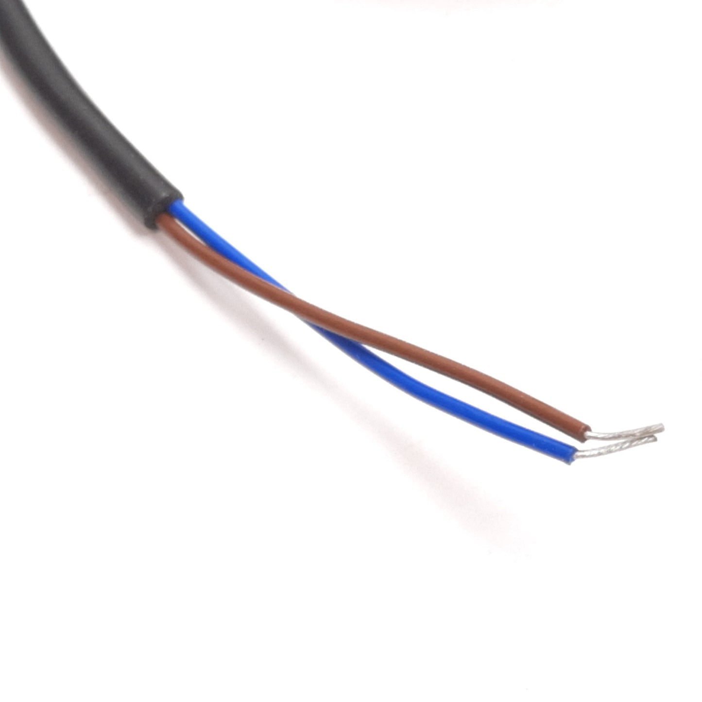 Used Cutler Hammer E57FAL12A2-M Inductive Proximity Sensor, 2mm, 20-250VAC, M12