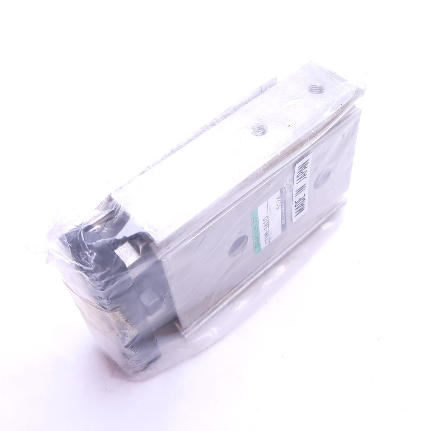 New CKD STRM-1610 Pneumatic Cylinder, Twin Rod, Bore: 16mm, Stroke: 10mm, M5x0.8