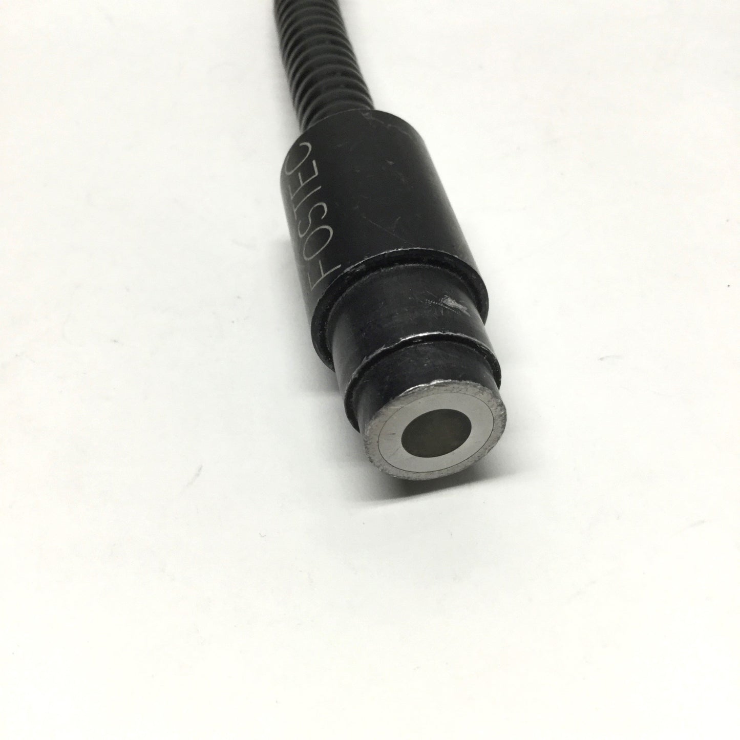 Used Fostec Schott A08630 Midi Fiber Optic Ring Light Guide, 38-53mm Objective, 33" L
