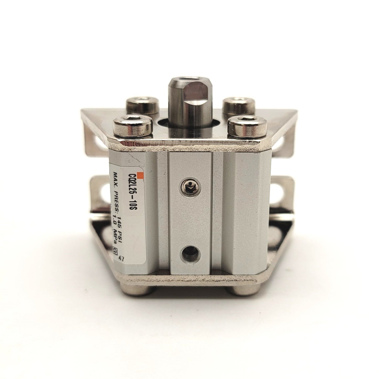 New – Open box SMC CQ2L25-10S Spring Return Compact Cylinder Bore: 25mm Stroke: 10mm, 0.05-1MPa