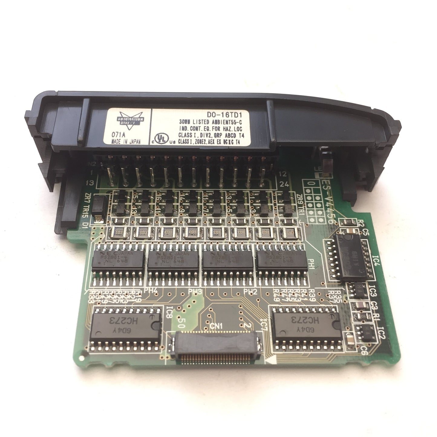 Used Automation Direct D0-16TD1 DirectLogic Discrete Output Module, 16-Point, 24VDC