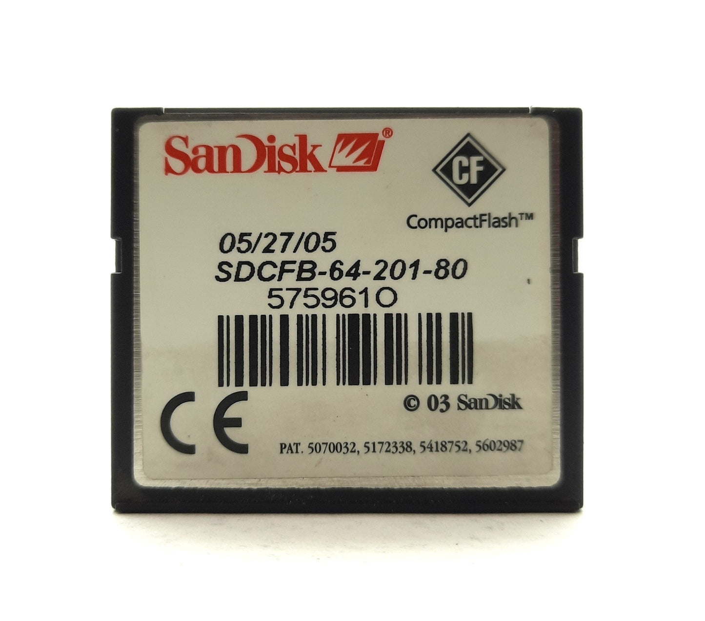 Used SIEMENS 6AU1400-2KA00-0CA0 Compact Flash Card SIMOTION SINAMIC V2.2 MAP License