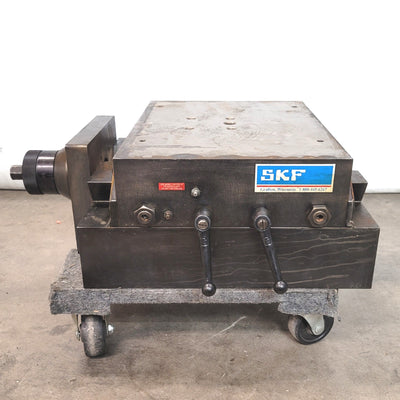 Used SKF SSK Heavy Duty Dovetail Manual Linear Positioner 12" x 16" Table 2" Travel