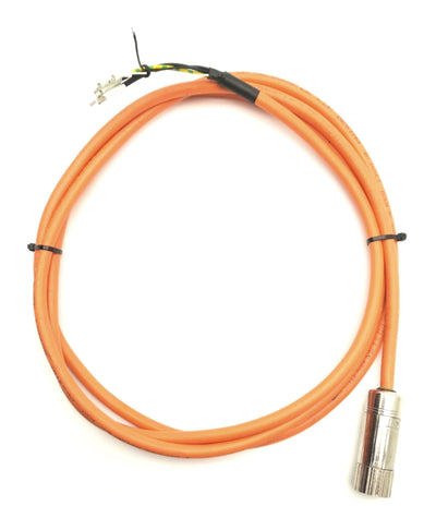 Used LAPP 7072509 Servo Power Cable 4x 1mm 2x .5mm Conductors M23 Connector 6-Pin 9'