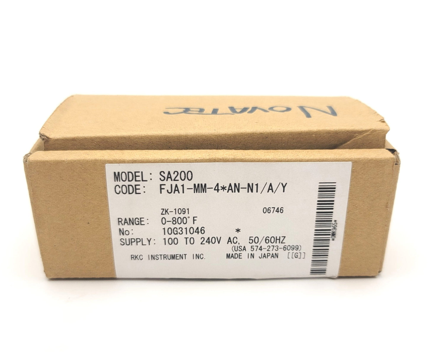 New Other RKC SA200 Digital Temperature Controller 100-240VAC, Tc, RTD, 0-5VDC, 4-20mA
