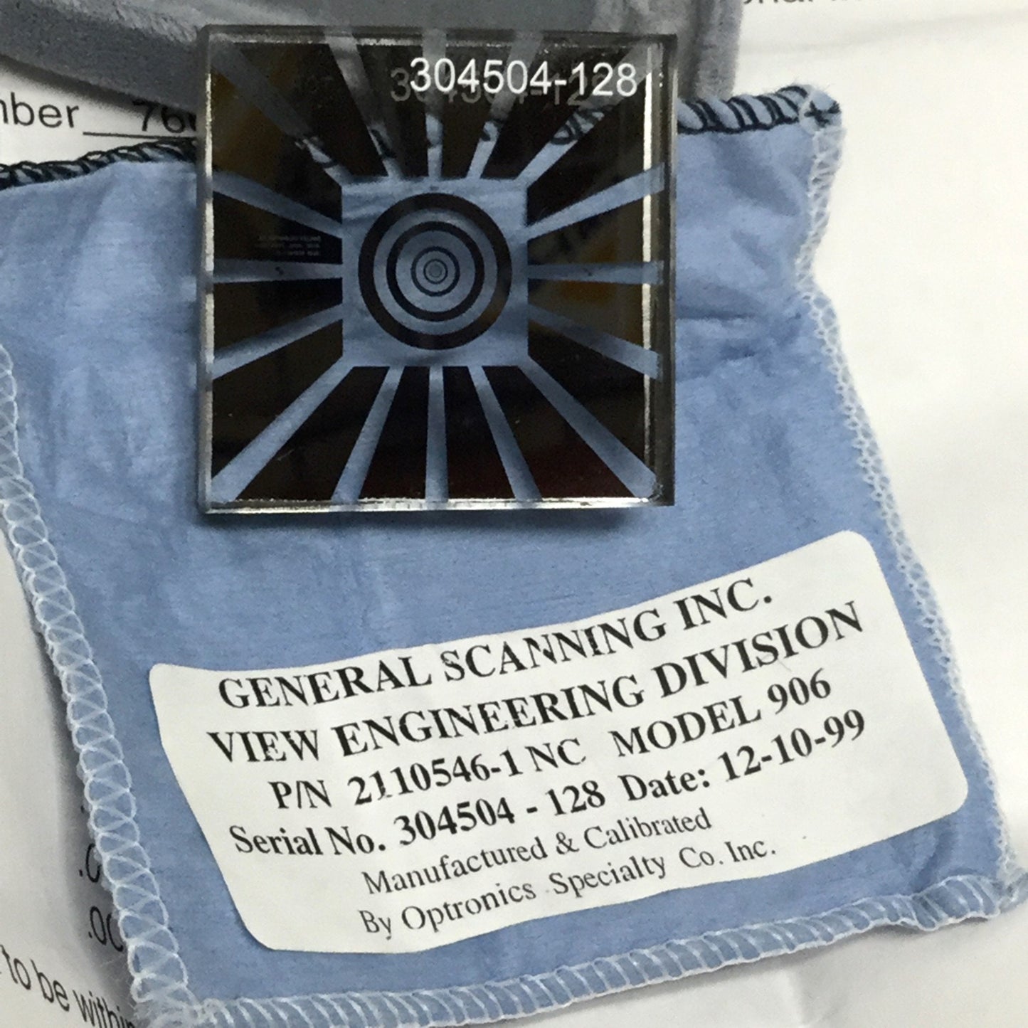 New – Open box View Engineering 2110546-1 NC Calibration Standard for Voyager Inspection CMM