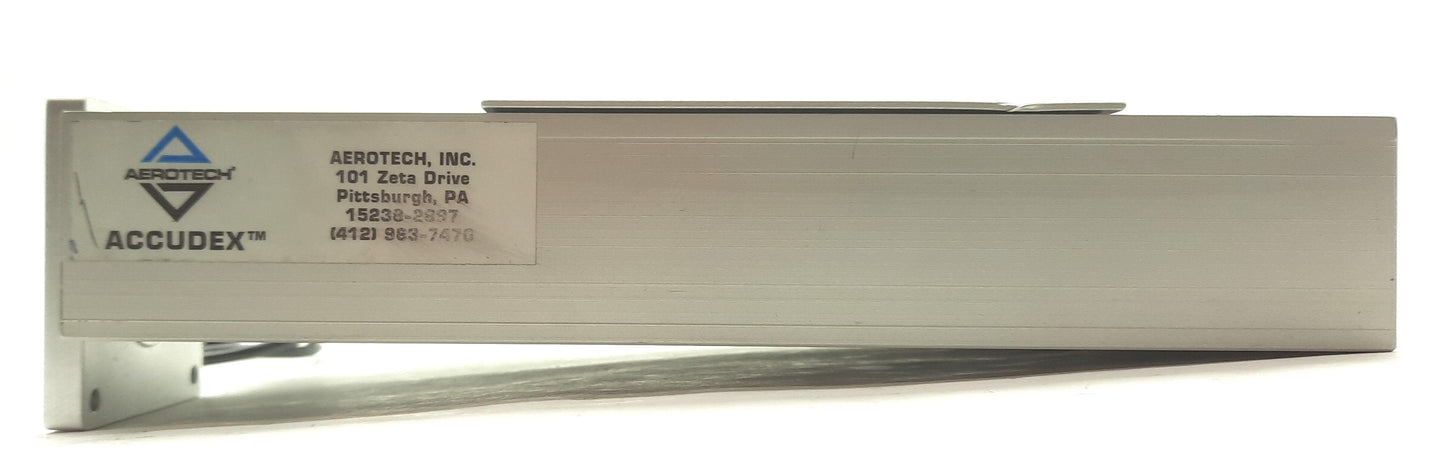 Used Aerotech 100-50U02P Ballscrew Linear Stage 50mm Travel 2mm/Rev ñ2.0æm NEMA 23