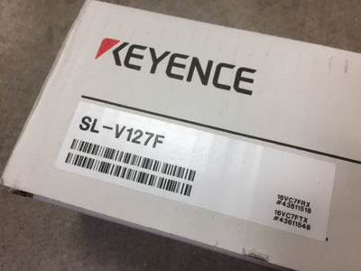 New Keyence SL-V127F Finger Light Curtain Transmitter & Receiver Distance 0.1 to 7 m