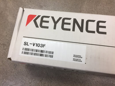 New Keyence SL-V103F Finger Light Curtain Transmitter & Receiver Distance 0.1 to 7 m