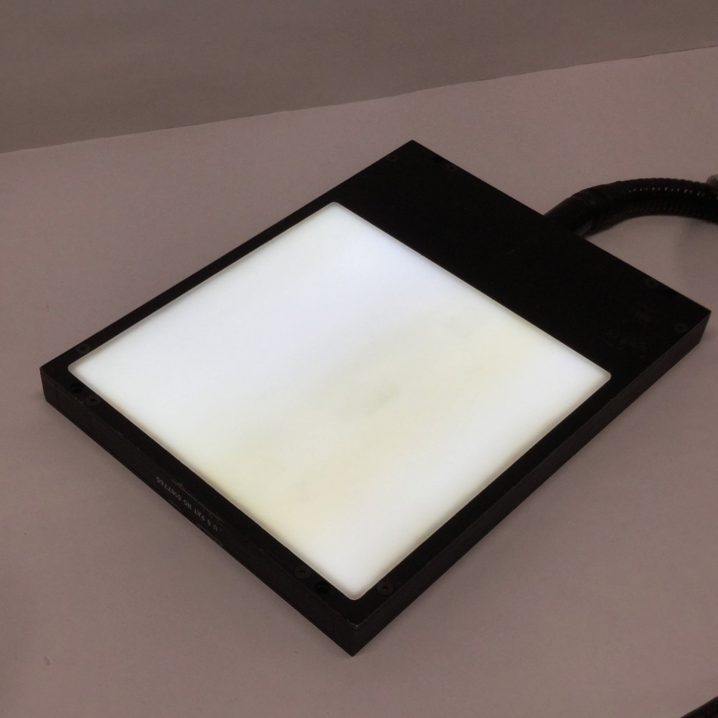 For parts or not working Schott Fostec A08927 Machine Vision Fiber Optic Guide Backlight 8" x 8" Panel
