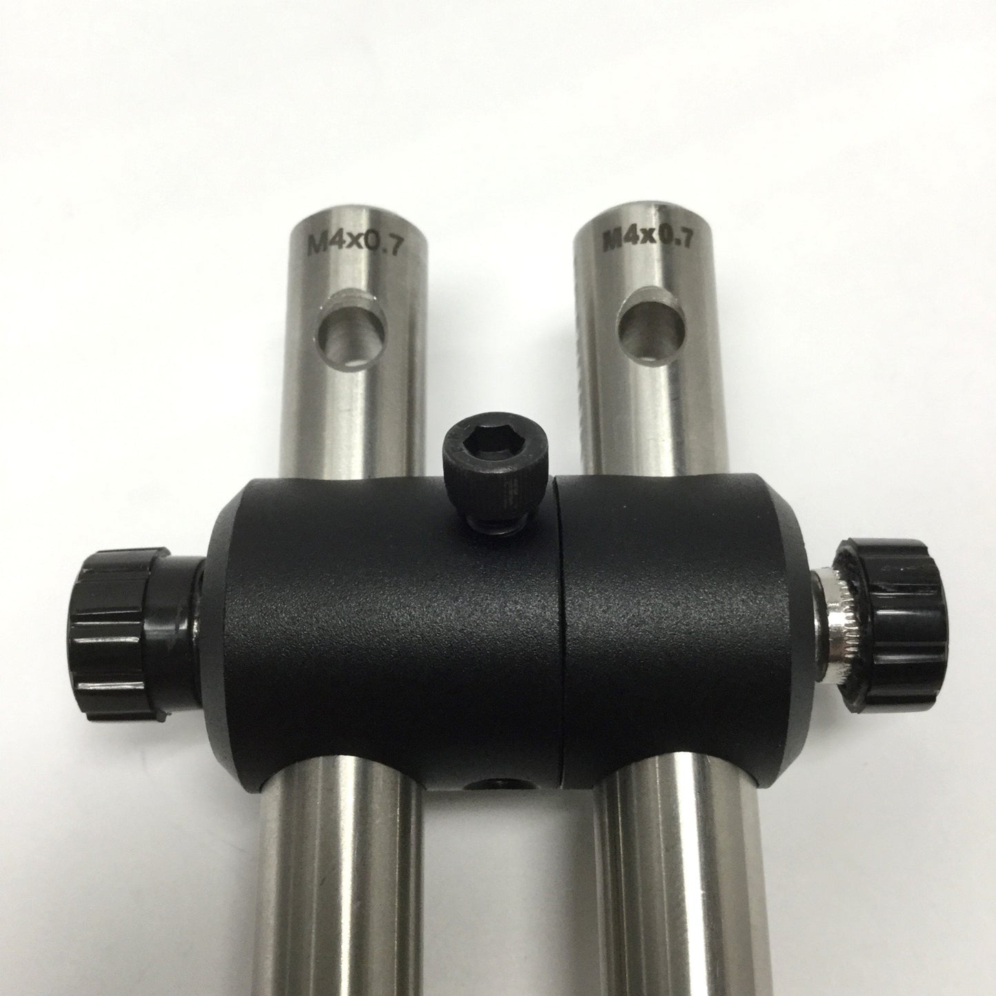Used Edmund Optics 58-994 Rotatable Right-Angle Clamp w/ 300mm Posts Ø12.7mm M4, M6