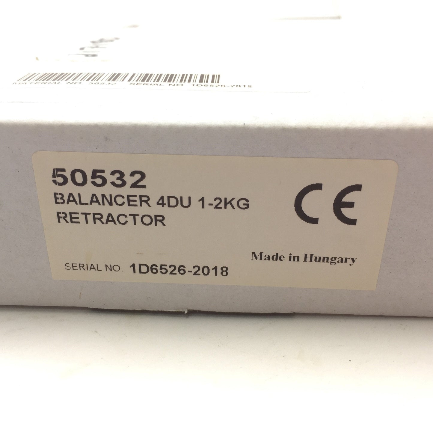 New Desoutter 4DU Spring Balancer 1-2 KG Retractor Cable Travel 1.5 m, Support Chain