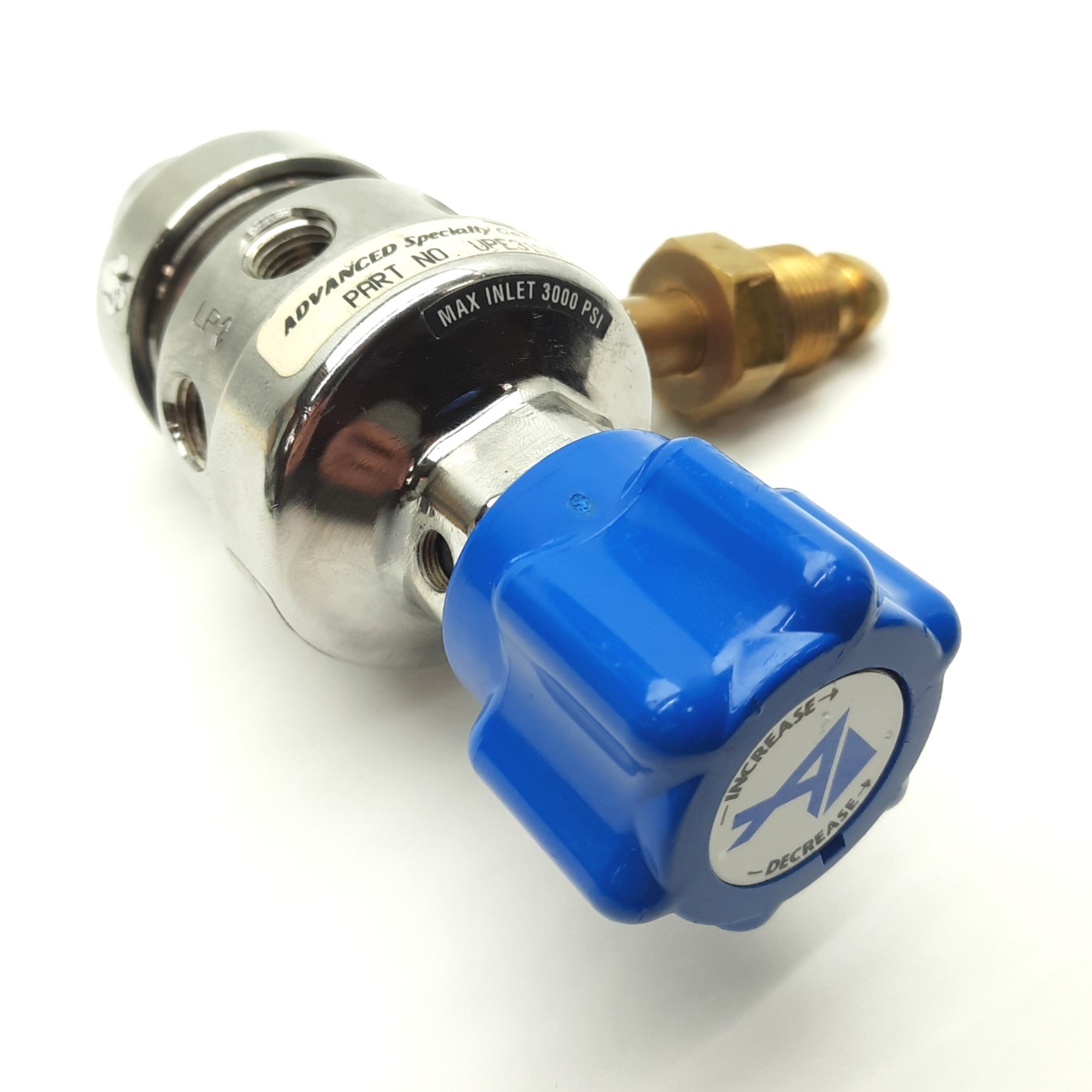 Advanced Specialty Gas Equipment UPE3150580 Gas Regulator 3000PSI 1/4
