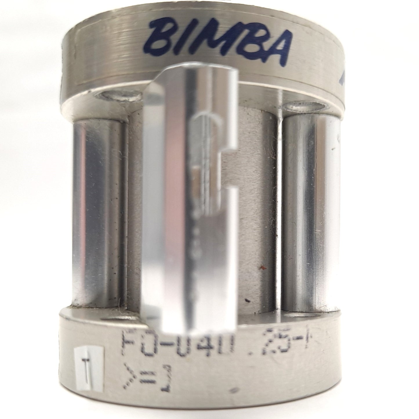 Used Bimba Flat-1 FO-040.25 Pneumatic Cylinder Bore 3/4" Double Acting Single Rod