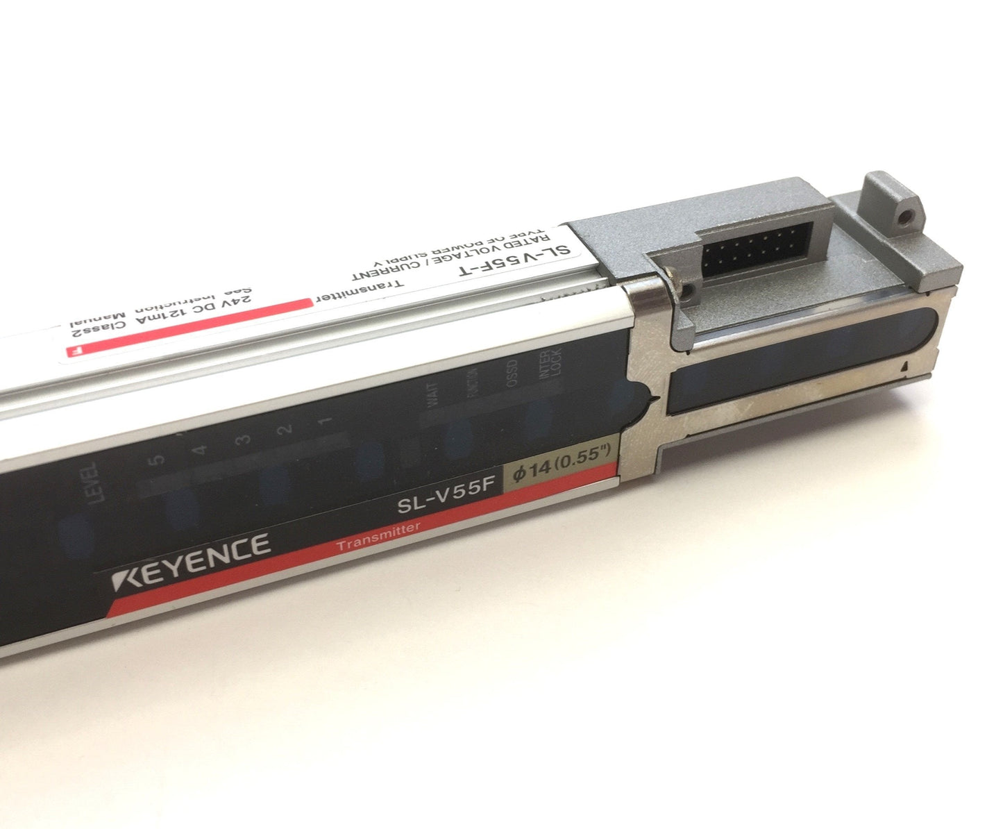 Used Keyence SL-V55F-T Light Curtain Transmitter 24VDC, 13.5ms, Detection Zone 540 mm