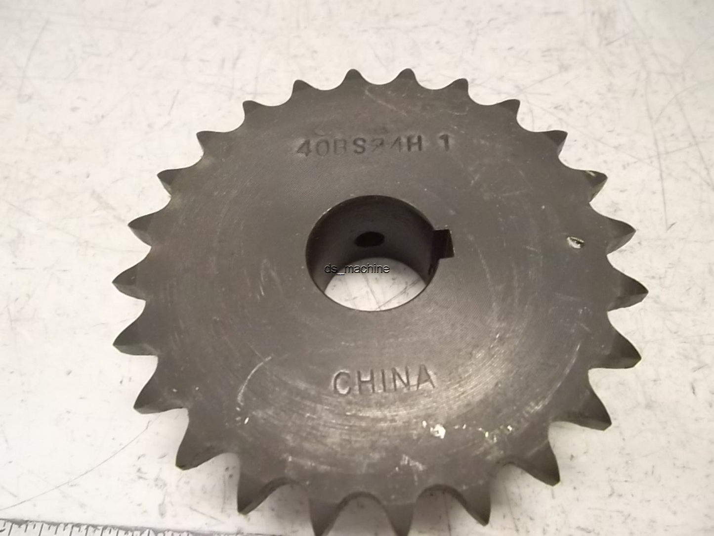 Used Tsubaki 40BS24H1 Sprocket