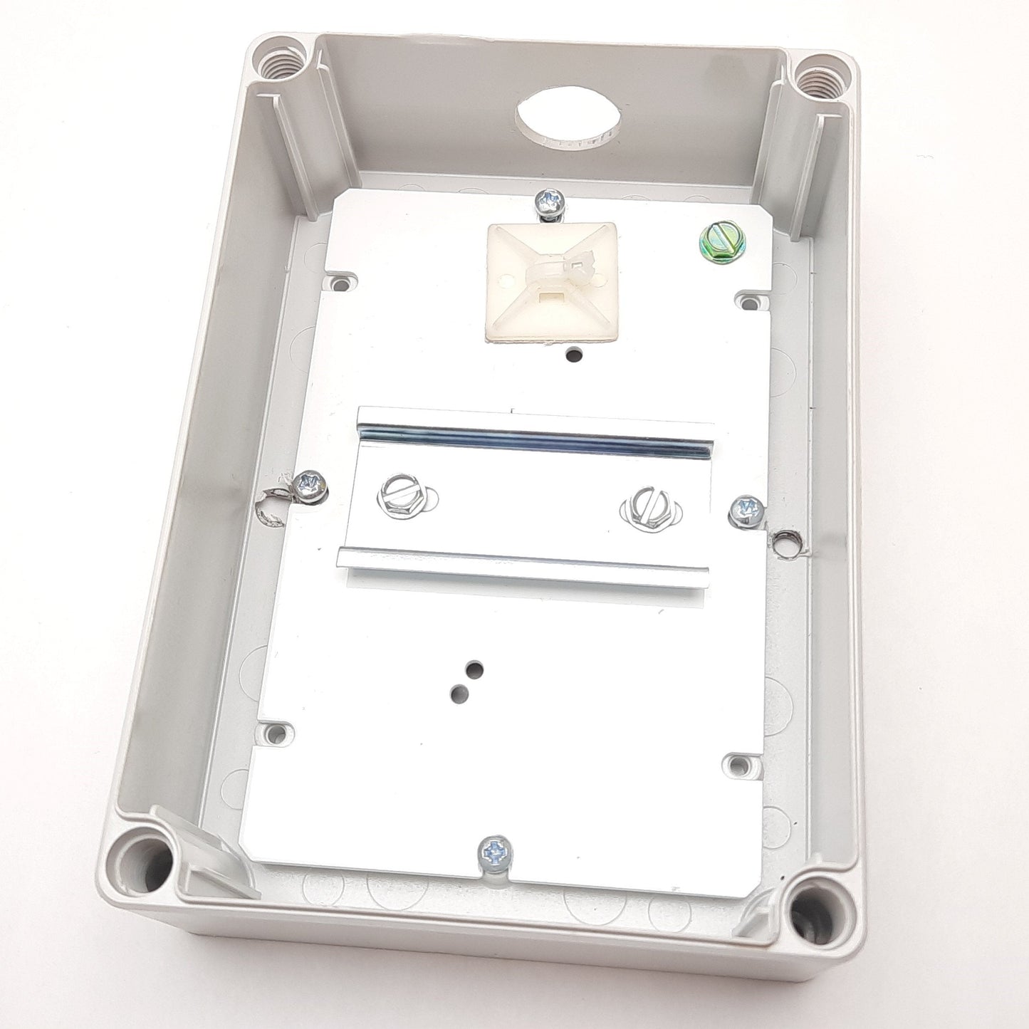 Used Allen Bradley 198E-AS756D Plastic Button Enclosure 175mm x 125mm x 150mm *Holes*