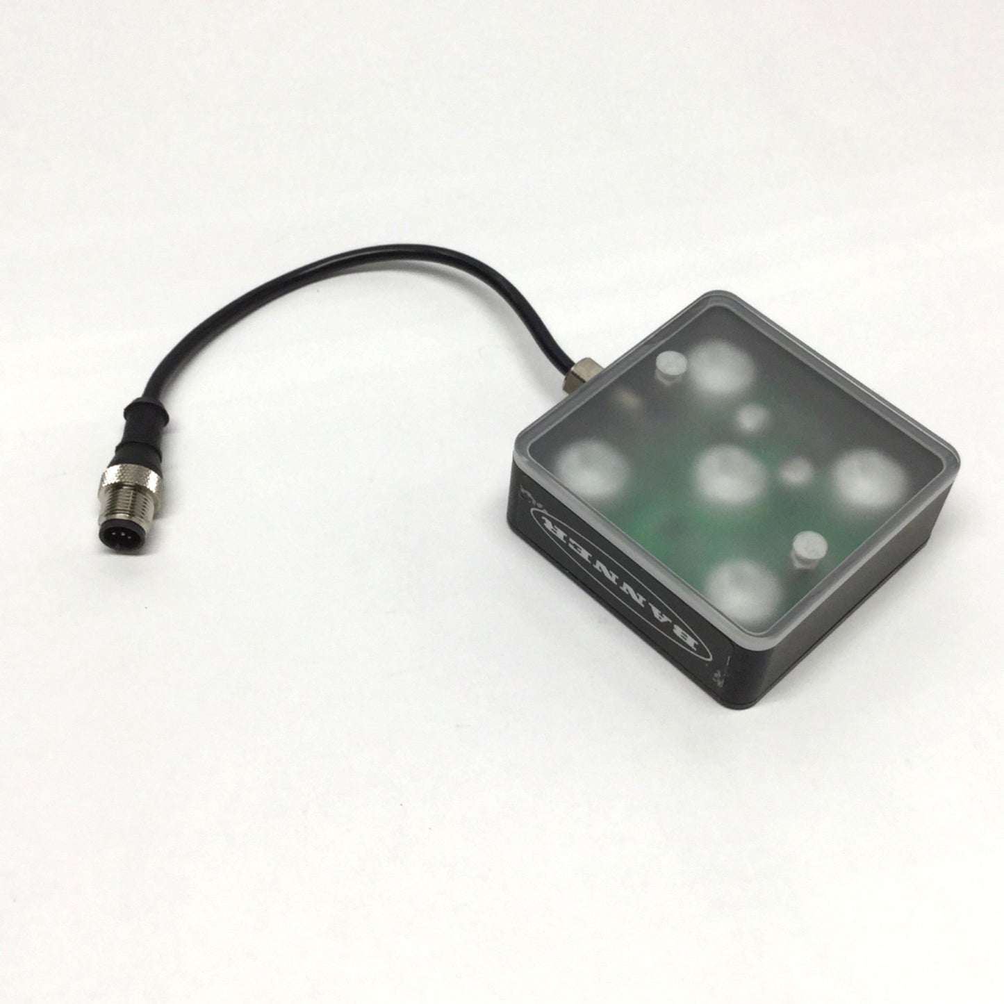 Used Banner LEDRA70XD5-XQ 70mm Machine Vision Area Light High Intensity Red LED 24VDC