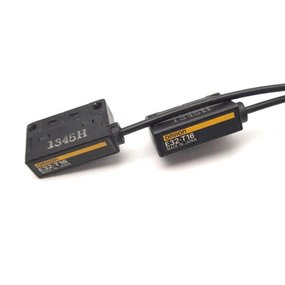 Used OMRON E32-T16 Through Beam Photoelectric Fiber Optic Sensor 10 x 4000mm Sensing