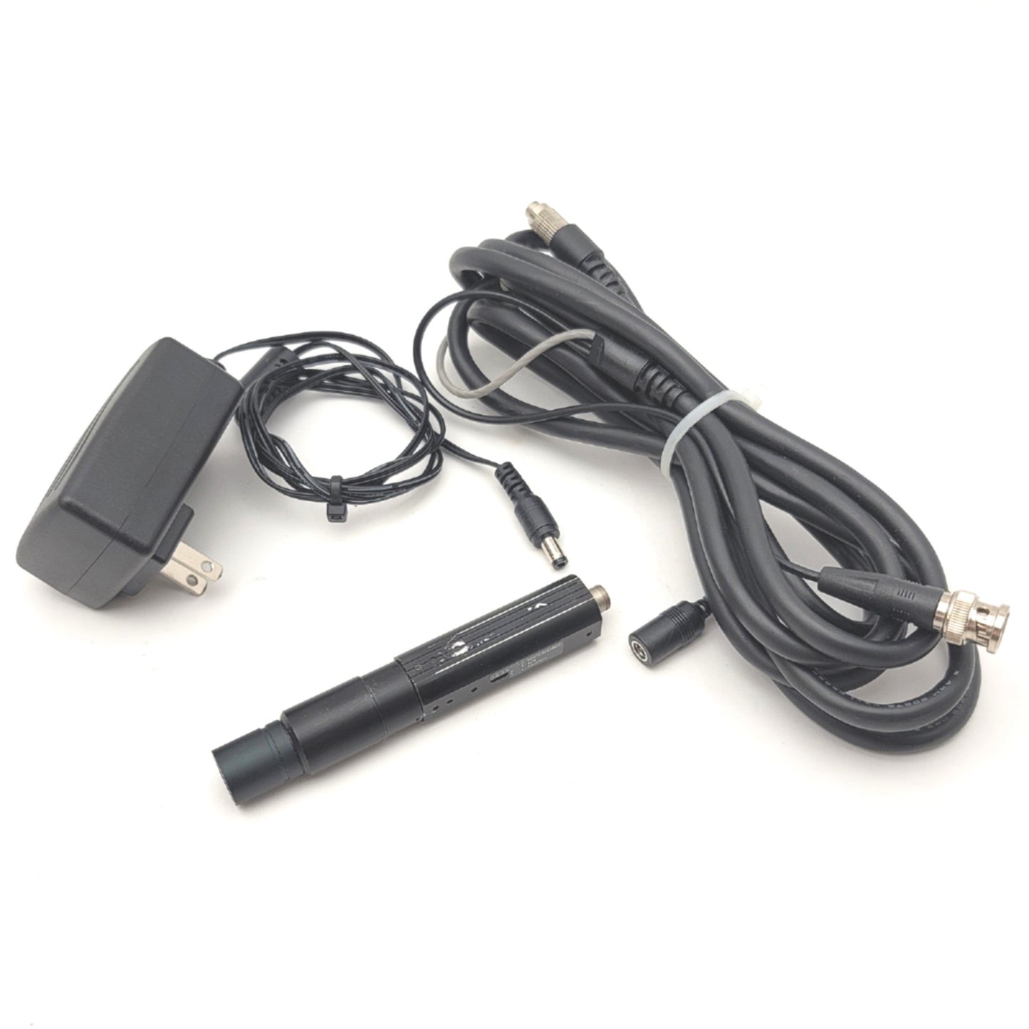 Used ELMO MN400 One Piece High Resolution Micro Color Camera W/Cable Res 480, 12VDC