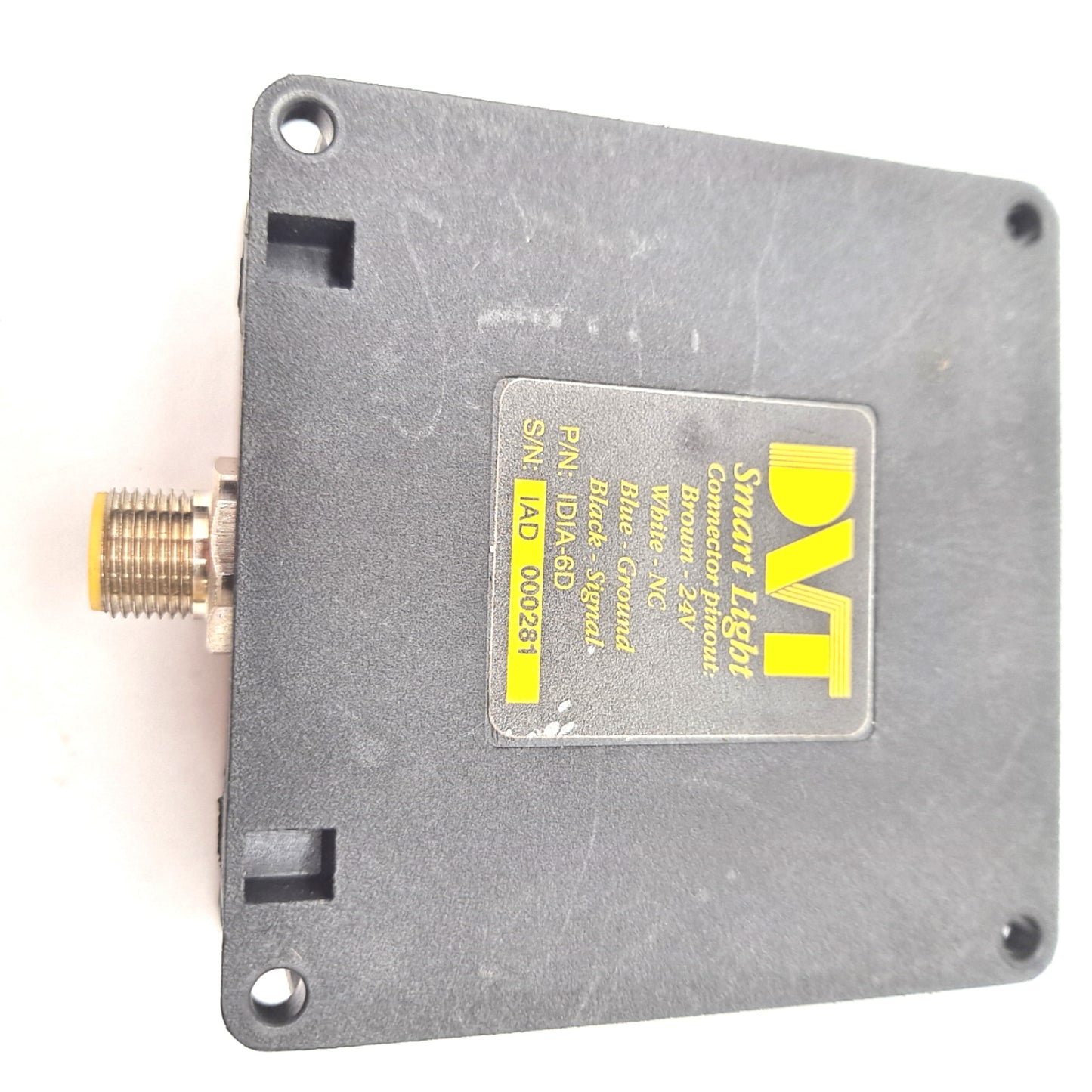 Used DVT IDIA-6D Smart Light Array, Diffused IR, 3 1/8 x 3 1/8", M12 4-Pin Male, 24V