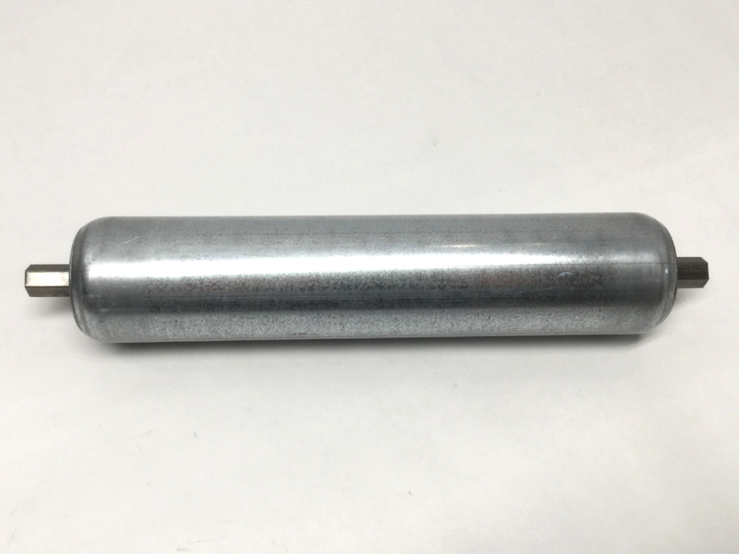 Used Pro-Hawk TB1775 Gravity Conveyor Roller Ø1.9" x 9" Frame 7/16" Hex Axle w/Spring