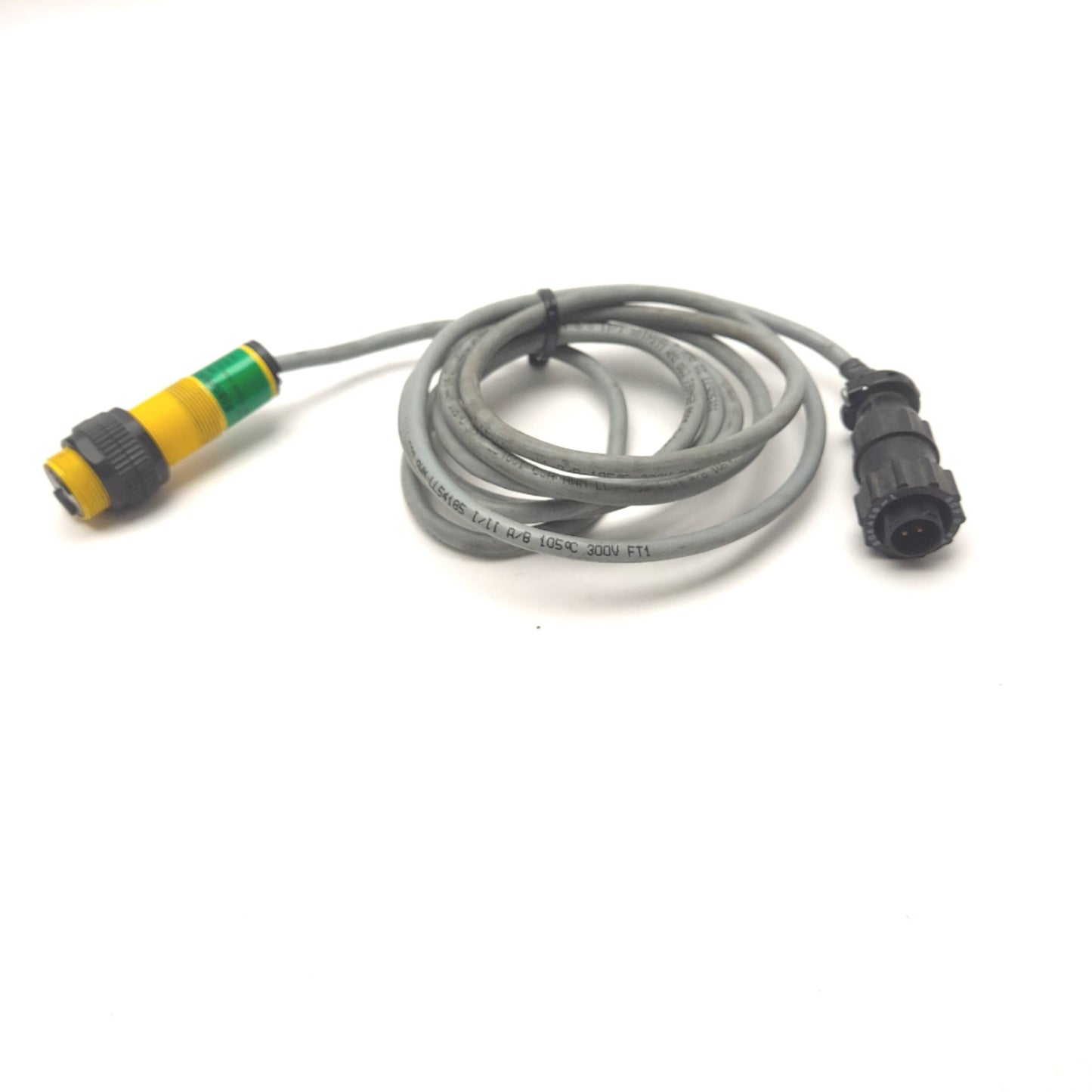 Used Banner S18SP6FF50-66373 Photoelectric Sensor 50mm PNP 150mA M18 Barrel 10-30 VDC