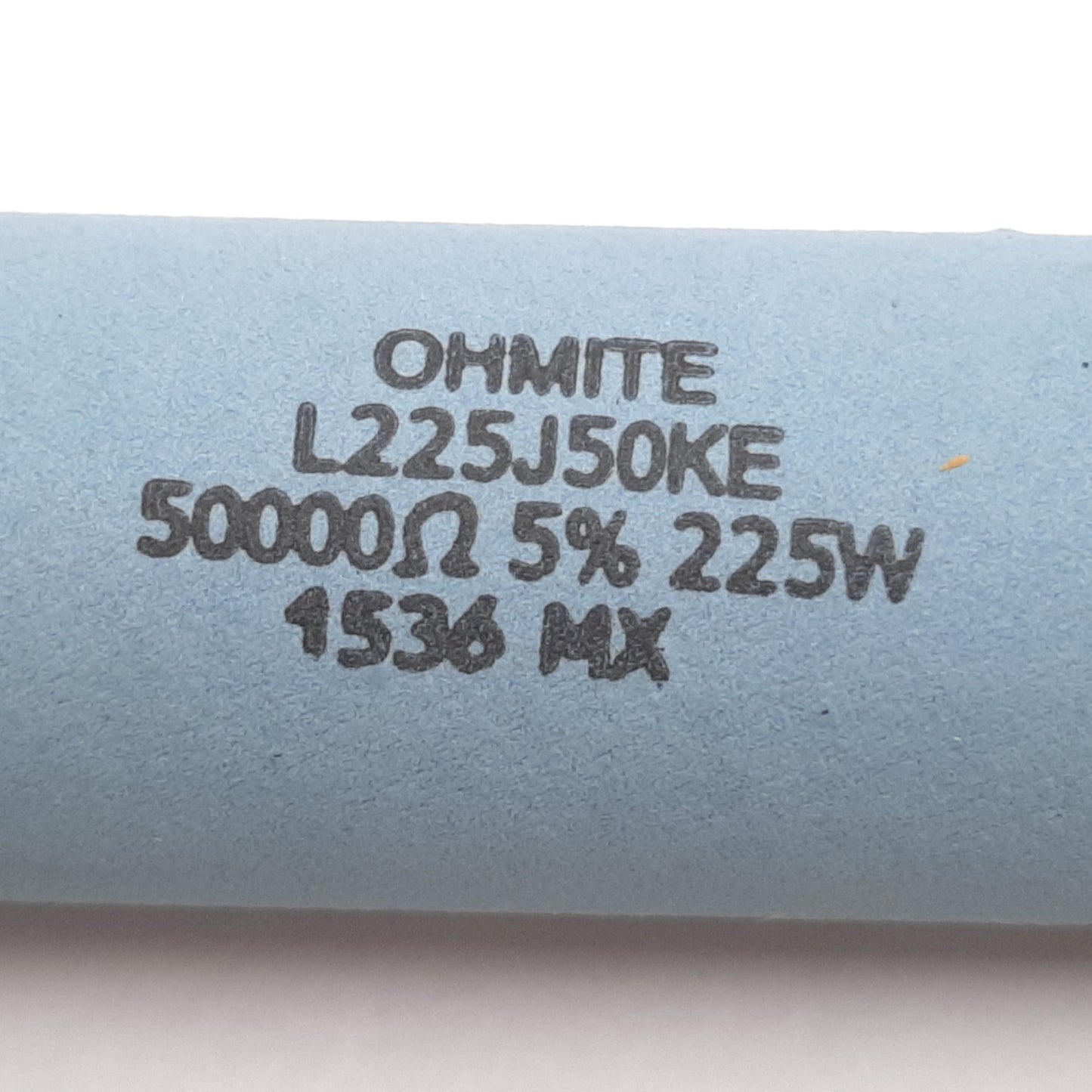 New – Open box Ohmite L225J50KE Power Resistor, Watts: 225W, 50k Ohms, Tolerance: 5%