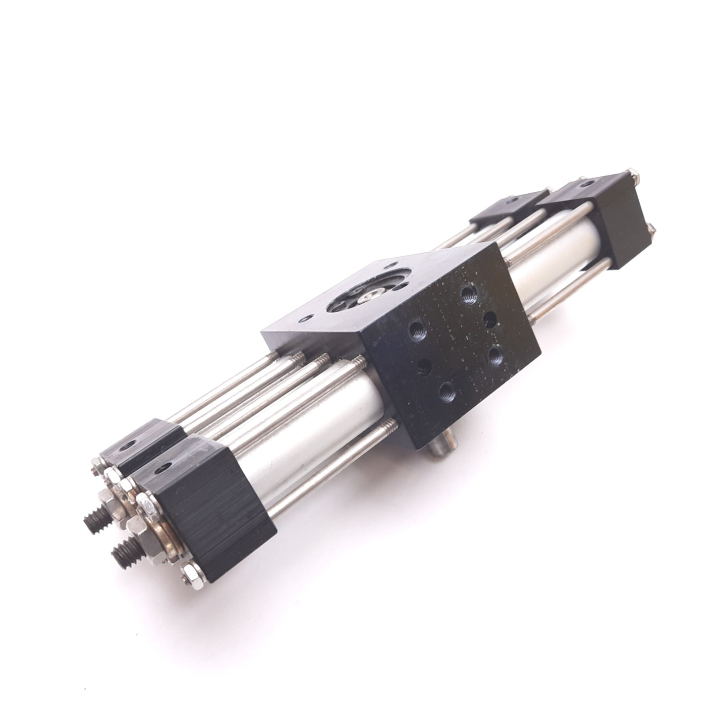 Used Rotomation A12-90-0-90-S37-3A-10.32-2 Rotary Actuator, 180°, 3/8" Shaft