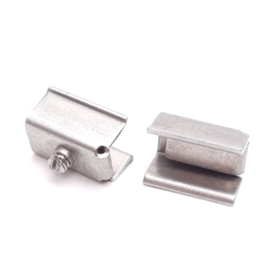 Used Lot of 2 Tolomatic Sensor Mounting Bracket, For 3600 Series Hall Effect Sensors