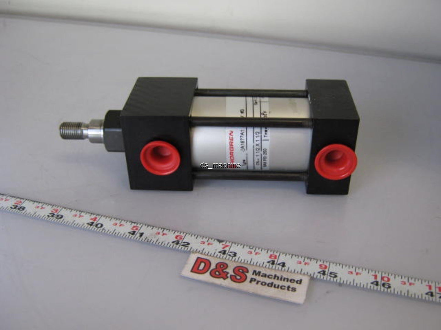 Used Norgren EA1677A1 Pneumatic Cylinder 250 PSI 1 1/2" Bore 1 1/2" Stroke