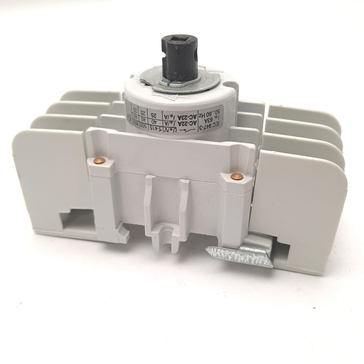 Used Cutler-Hammer C362N40 Disconnect Switch 600VAC 40A 3 pole Din Rail Mount