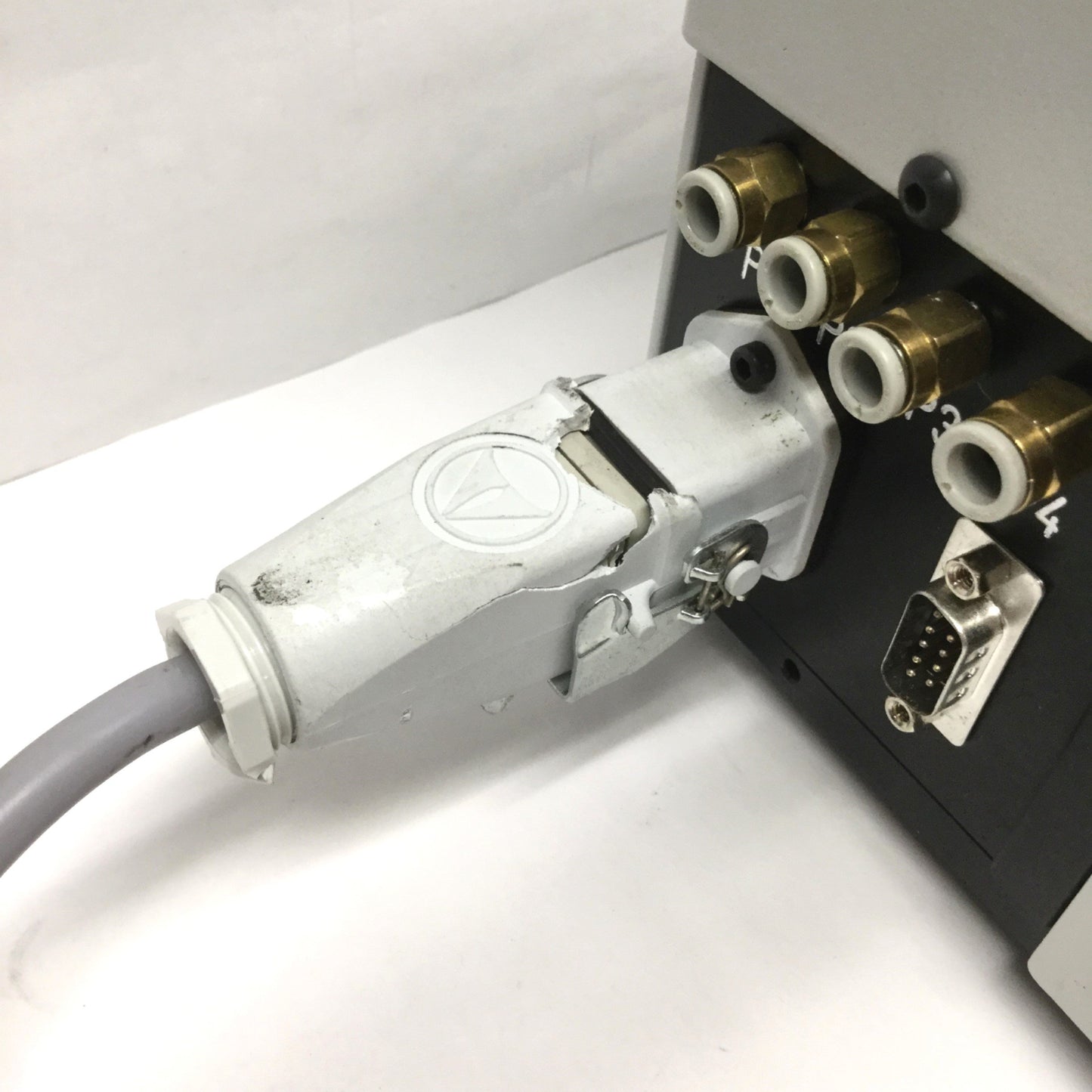 Used Loepfe RM200 Hot Stamping Cable Marking Wire Coloring Unit, Ø2-20mm, 115/230VAC