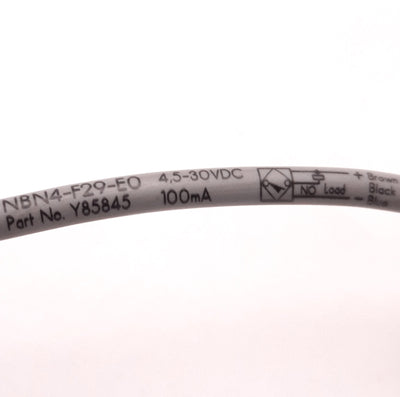 Used Pepperl & Fuchs NBN 4-F29-E0 Inductive Proximity Sensor 4mm NPN 4.75VDC to 30VDC