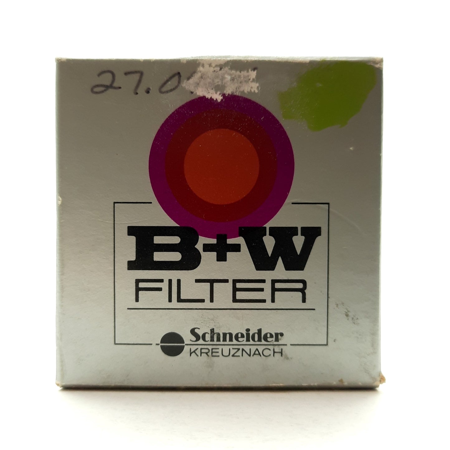 New – Open box Schneider Kreuznach 403 Specialty B+W UV Ultra Dark Violet Filter 27mm Thread