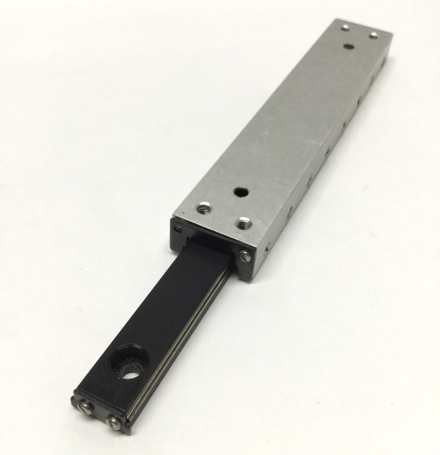 Used Del-Tron E-4 Ball Bearing Linear Slide Assembly, 3" Travel Stroke, 14lb Rating