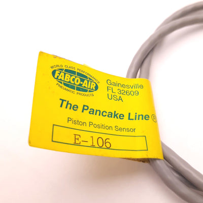 Used Fabco-Air E-10-6 Piston Position Sensor,Pancake Line Hall Effect 6-24VDC