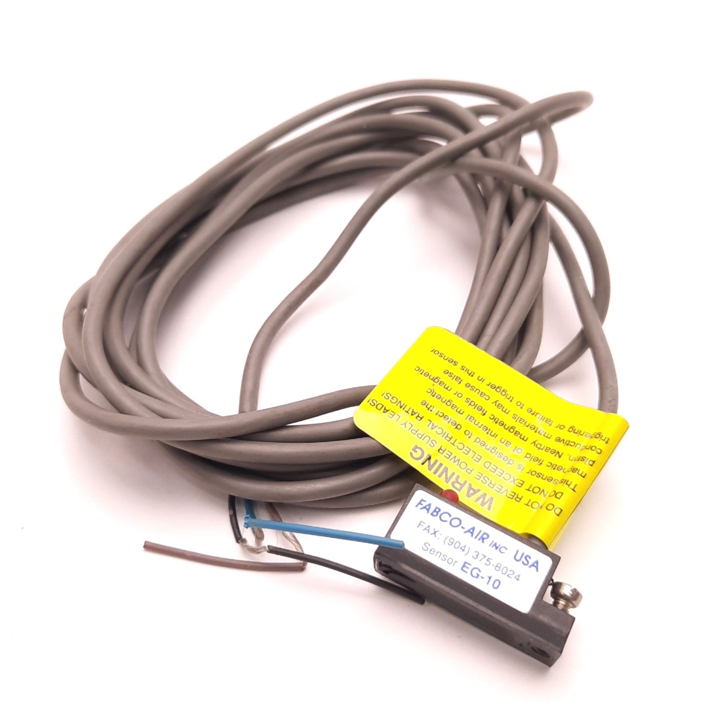 New Other Fabco-Air EG-10-3M Piston Position Hall Effect Sensor with LED, Sinking Current