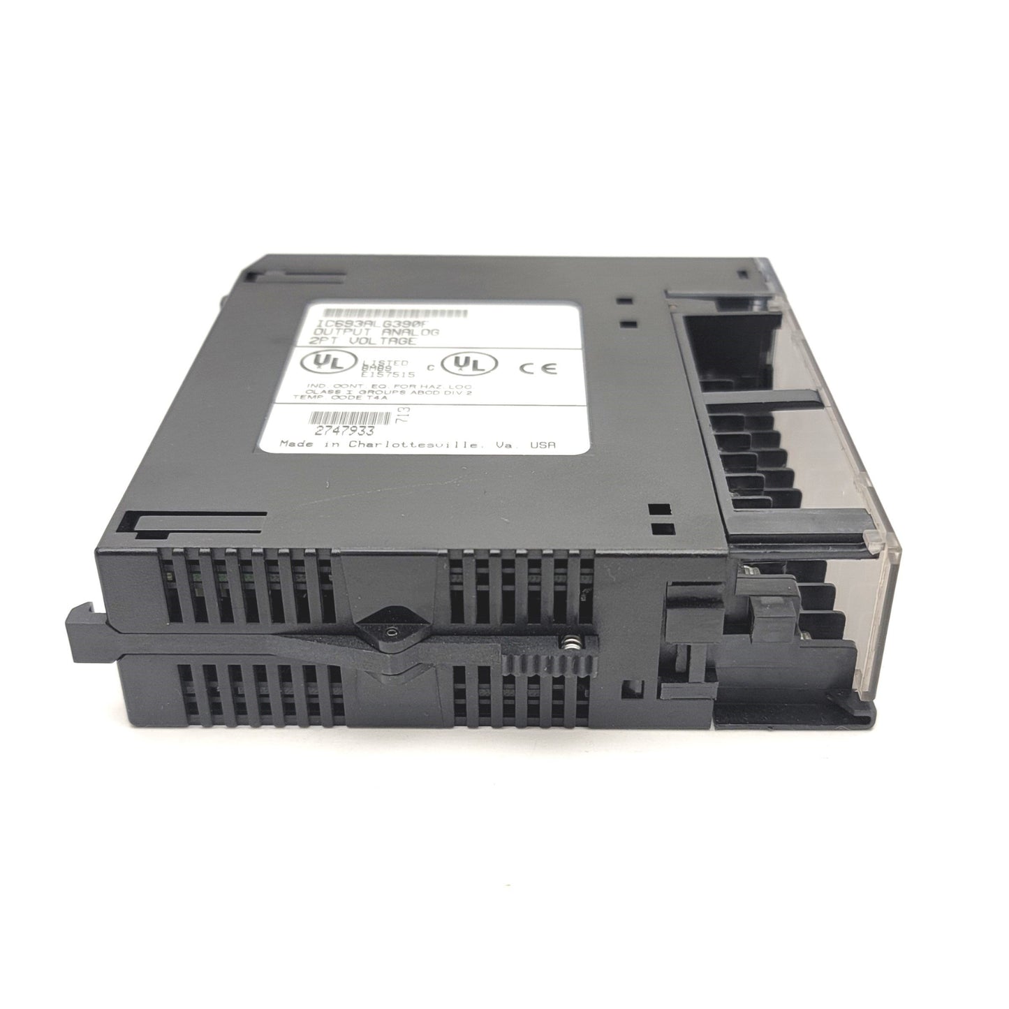 Used GE Fanuc IC693ALG390F Series 90-30 PLC Analog Voltage Output Module, 2-Point