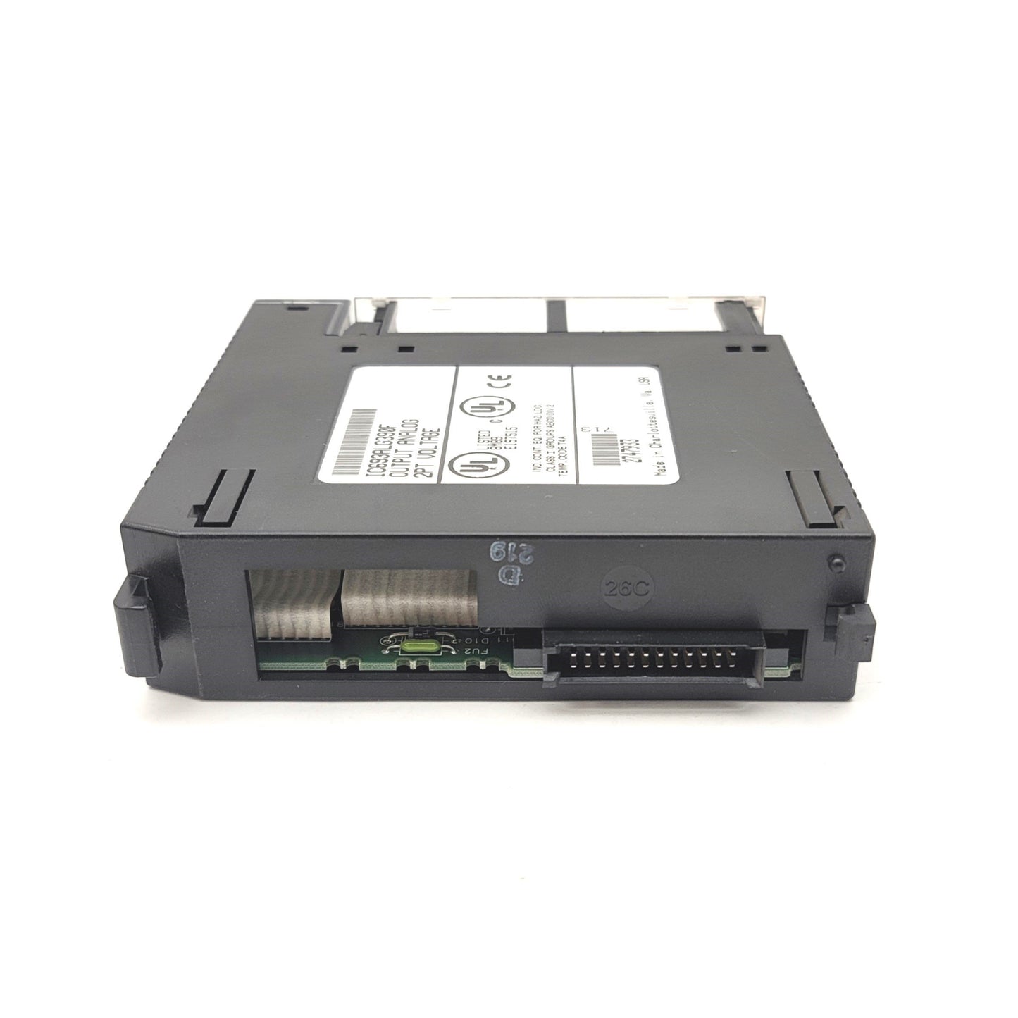 Used GE Fanuc IC693ALG390F Series 90-30 PLC Analog Voltage Output Module, 2-Point