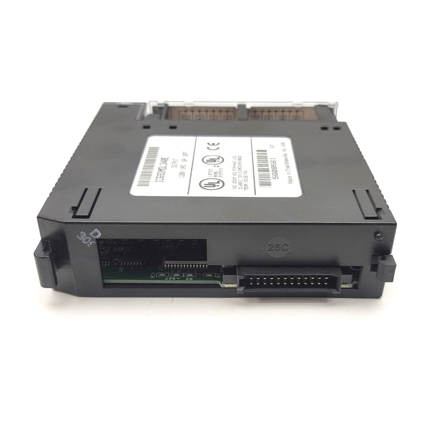 Used GE Fanuc IC693MDL340E PLC Output Module 120VAC 0.5A, 16-Point, Series 90-30