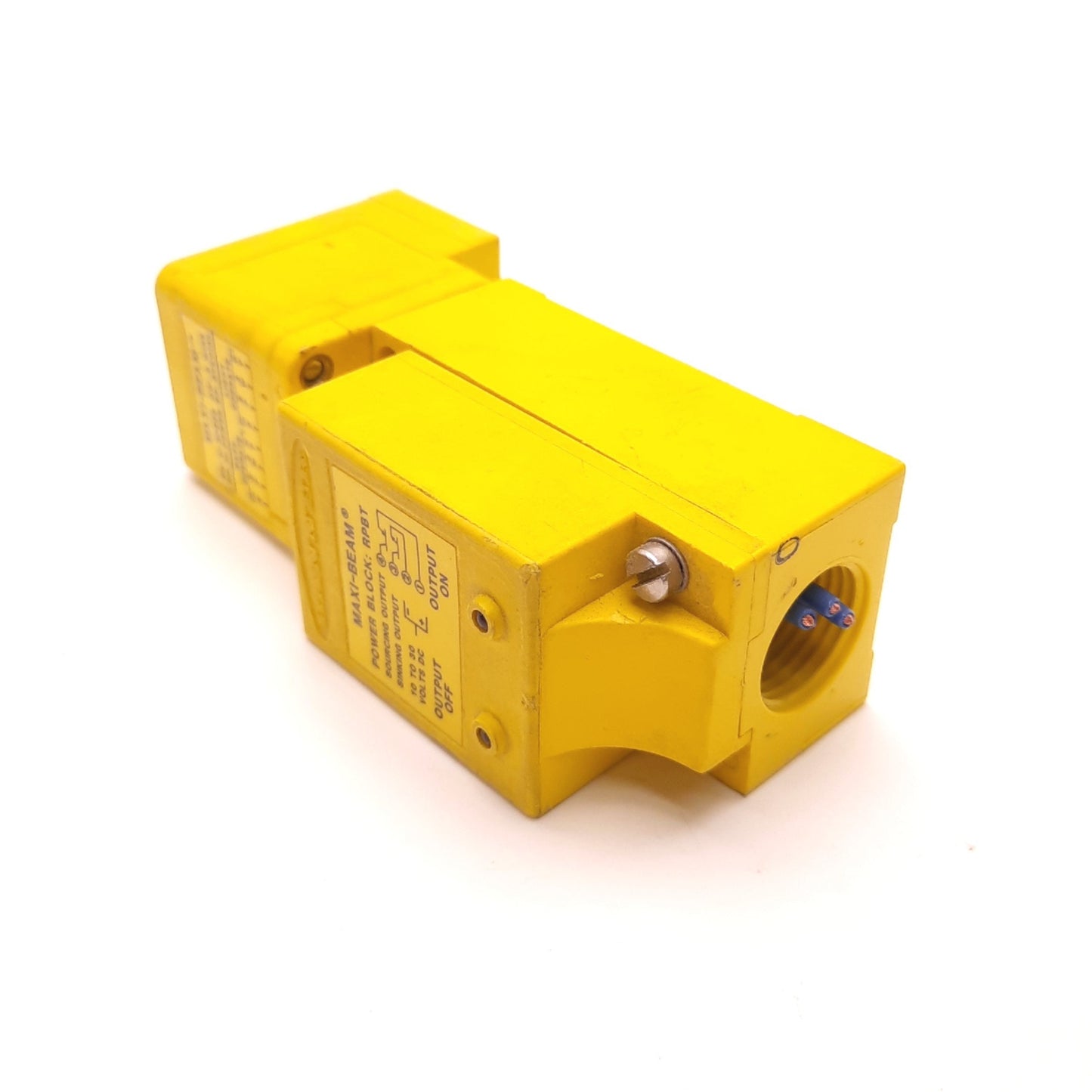 Used Banner RSBLVAG Retroreflective Photoelectric Sensor, 0.3 - 4.5 Meters, Polarized