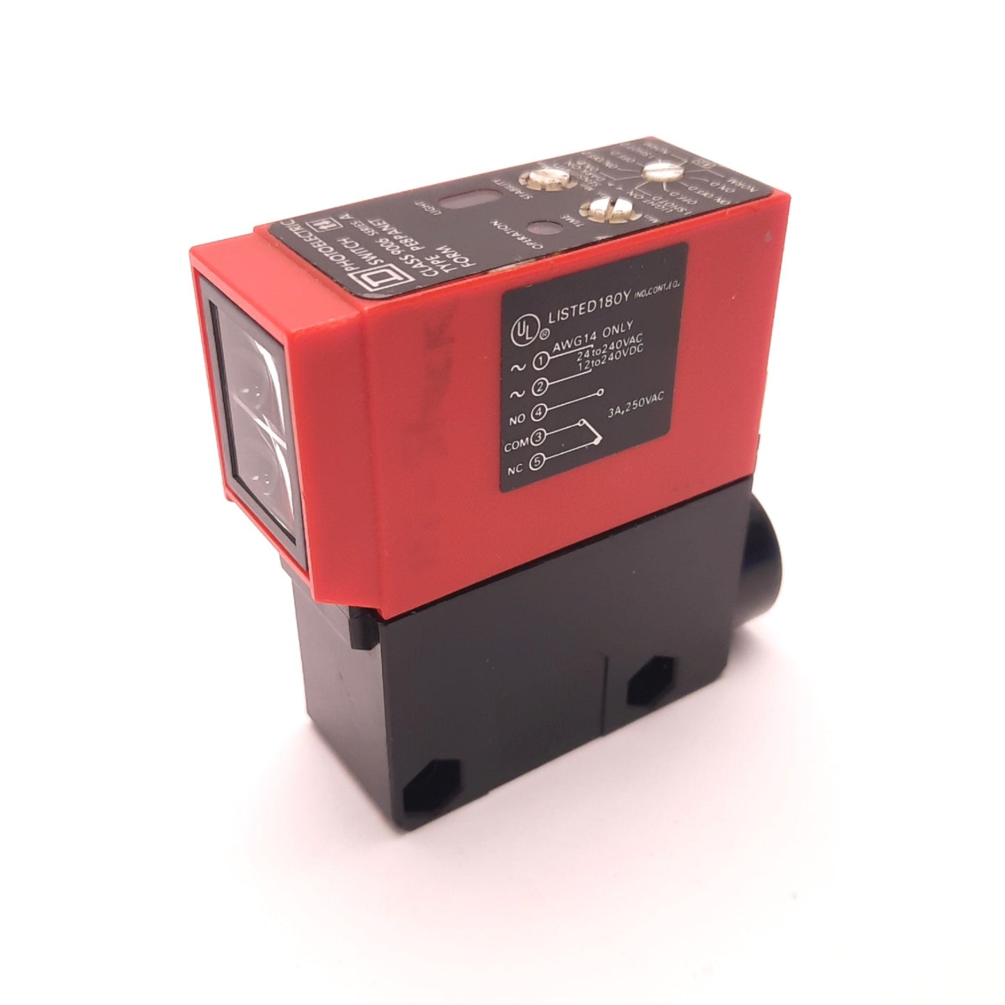 Used Square D 9006-PE8PANET Photoelectric Switch 24 - 240v AC, 12 - 240v DC