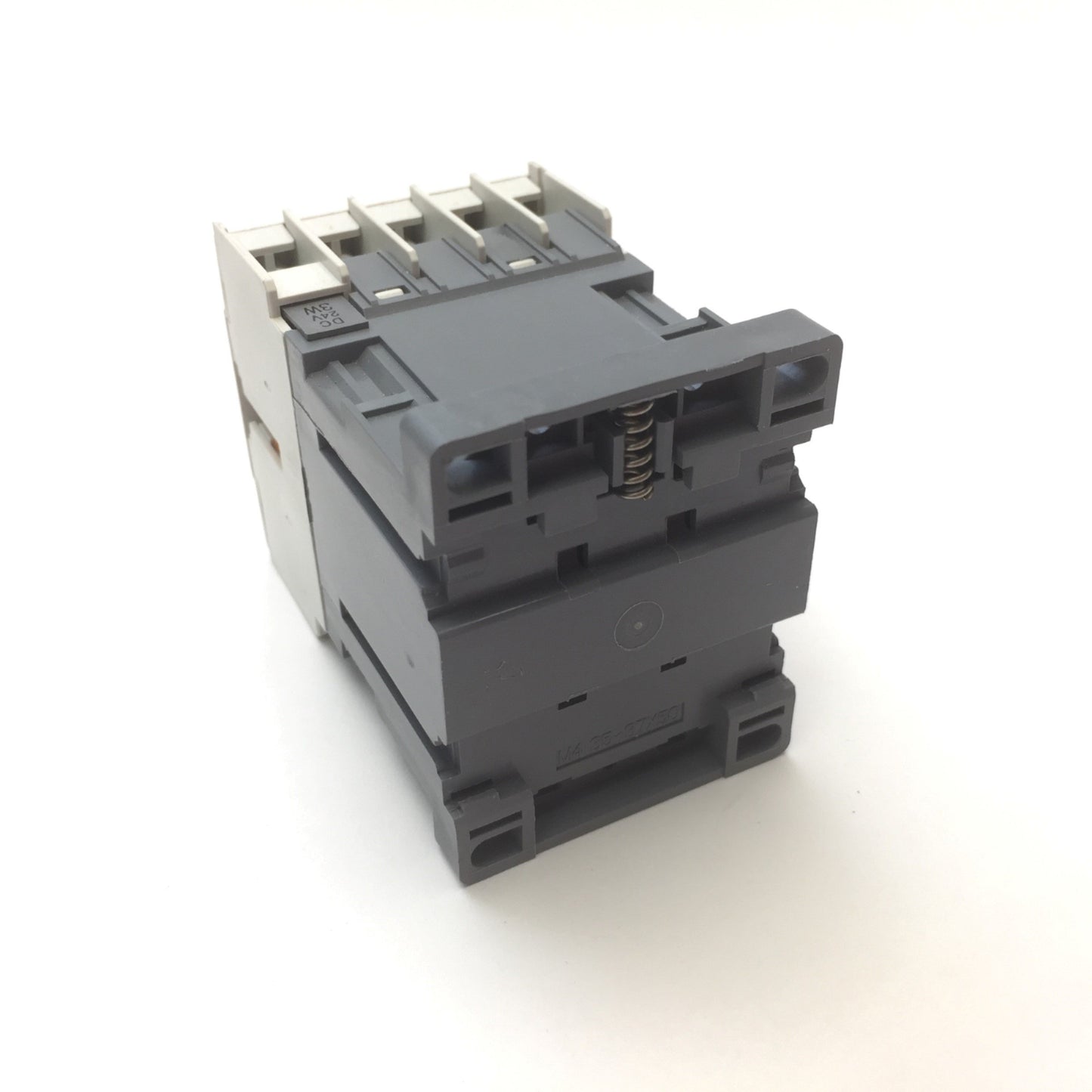 Used Carlo Gavazzi CGMS-12D Mini Contactor Relay 600VAC 12A 3NO 1Auxiliary 24VDC Coil