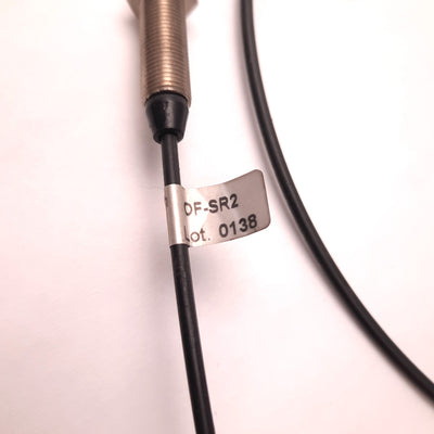 Used Automation Direct 0F-SR2 Fiber Optic Sensor Cable, 0.5m Length, M7 x 0.70