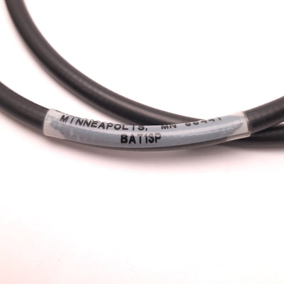 Used Banner BAT13P Fiber Optic Right Angle Threaded Sensor, 36", 1.6mm DIA Bundle